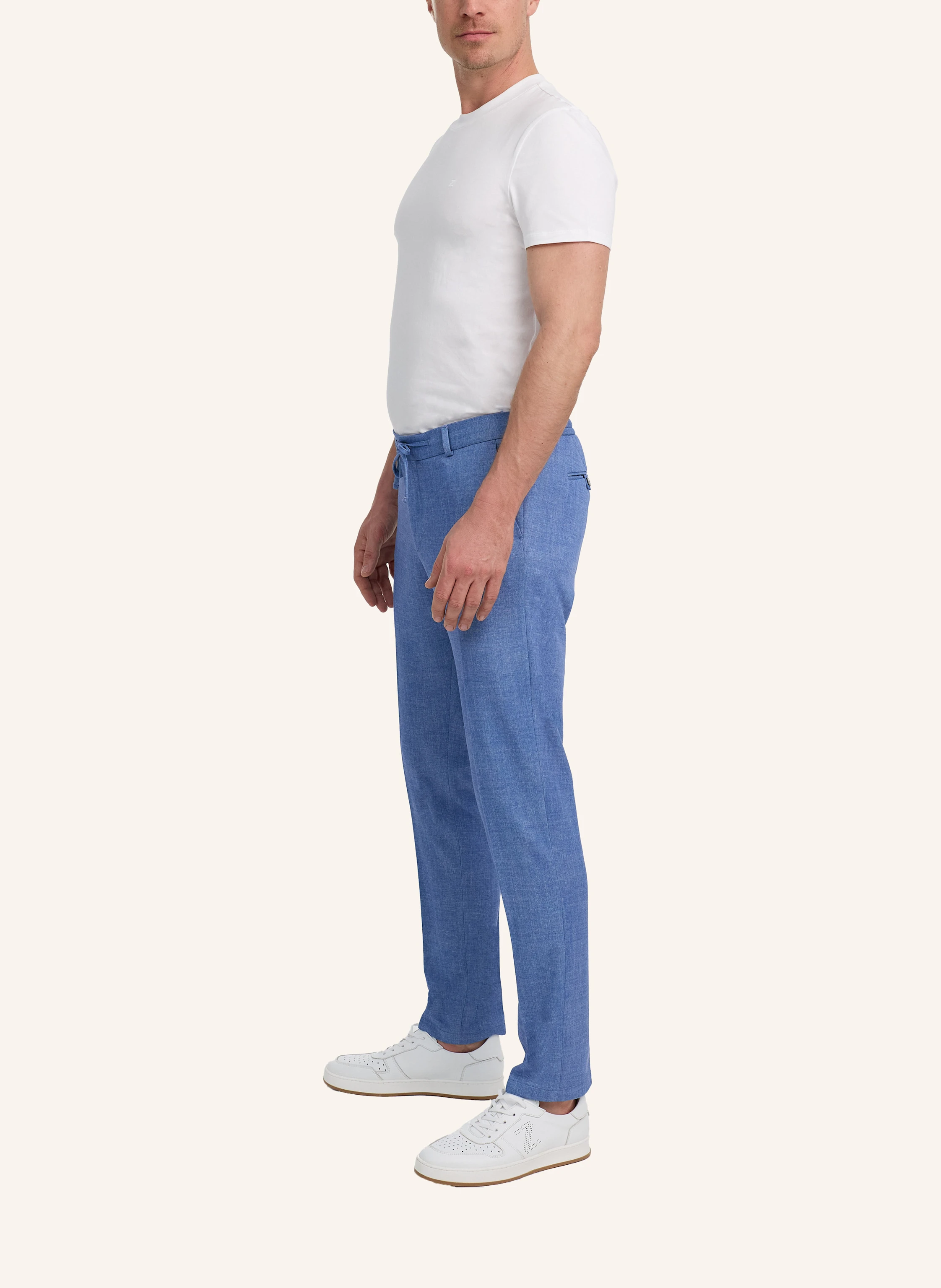 ZUITABLE Anzughose DISPARTAFLEX Slim Fit aus Jersey