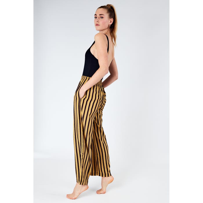 Veritas-Losse broek multi strepen