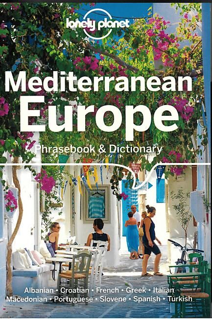 LONELY PLANET - MEDITERRANEAN EUROPE PHRASEBOOK