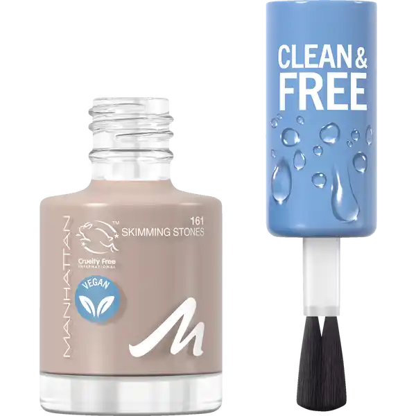 Clean & Free Nail Polish 161 Skimming Stones