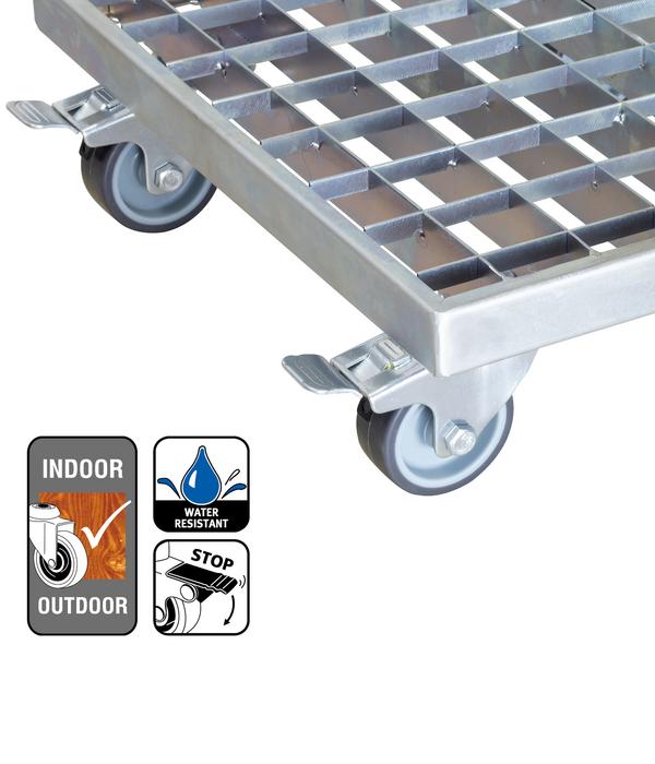 Wagner Pflanzenroller, ca. B29/H9,5/T29 cm