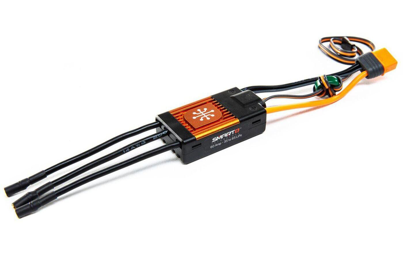 Brushless Regler Avian 60A Smart ESC 3-6SSpektrum Smart Brushless Regler für Flugmodelle