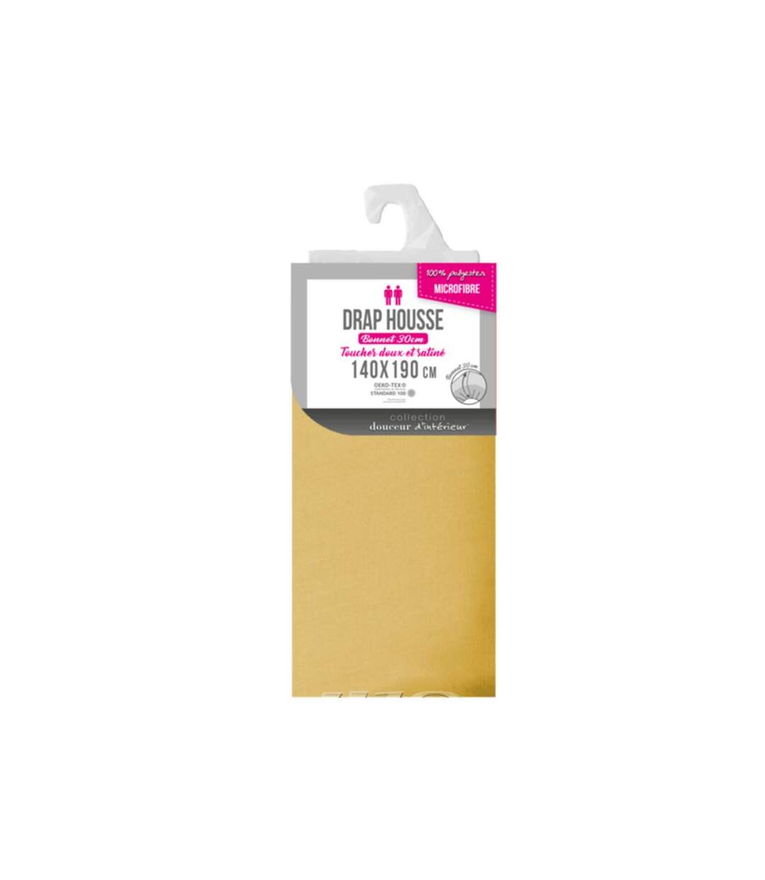 Drap Housse Oscar 140x190cm Miel