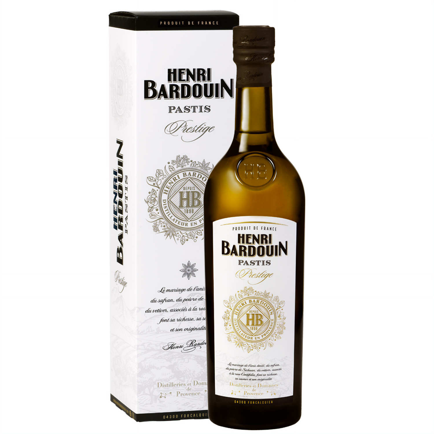 Pastis Henri Bardouin Prestige 45°