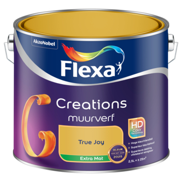 Flexa Creations muurverf extra mat True Joy 2,5 liter
