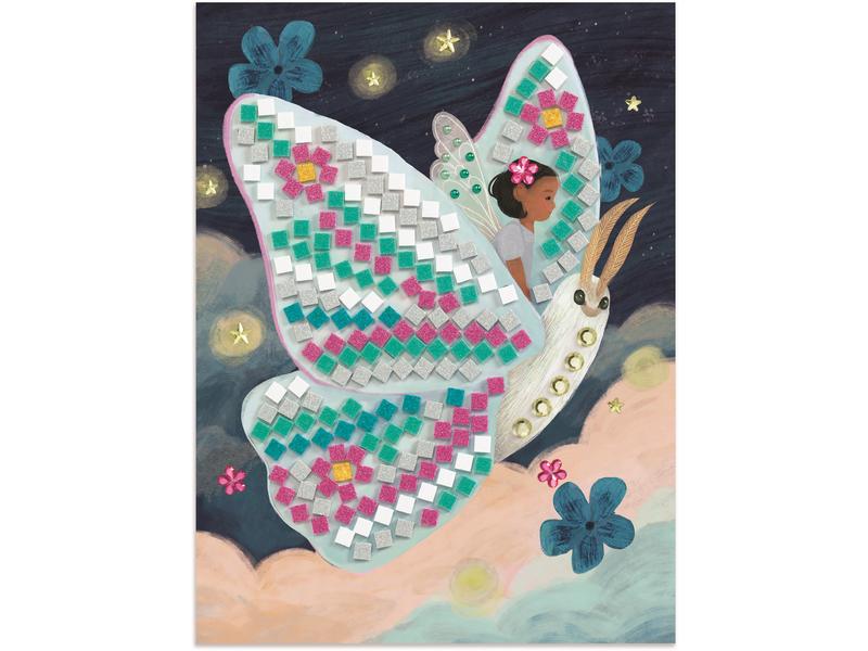 DJECO Bastelset Mosaik Märchenwelt Mosaik-Einsteigerset