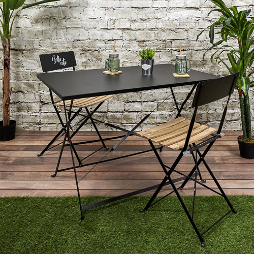 The home deco factory - JARDIN SECRET X2 - NOIR-BOIS