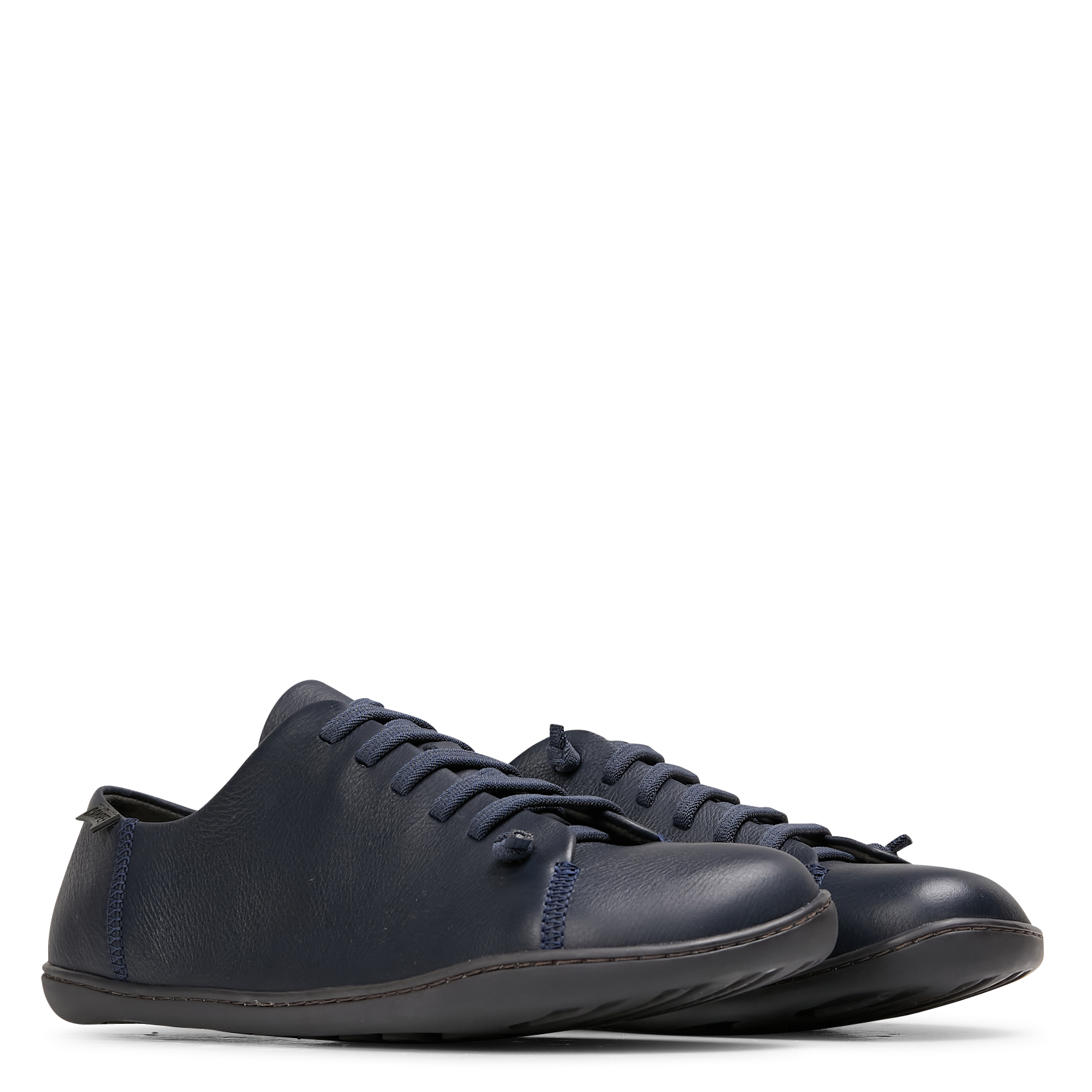 PEU CAMI - Baskets basses en cuir | Bleu