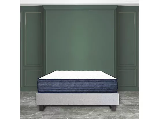 Matelas GreenDream (20cm) mousse haute densité, fermeté optimale, indépendance du couchage, réversible face été/hiver, 180x200cm