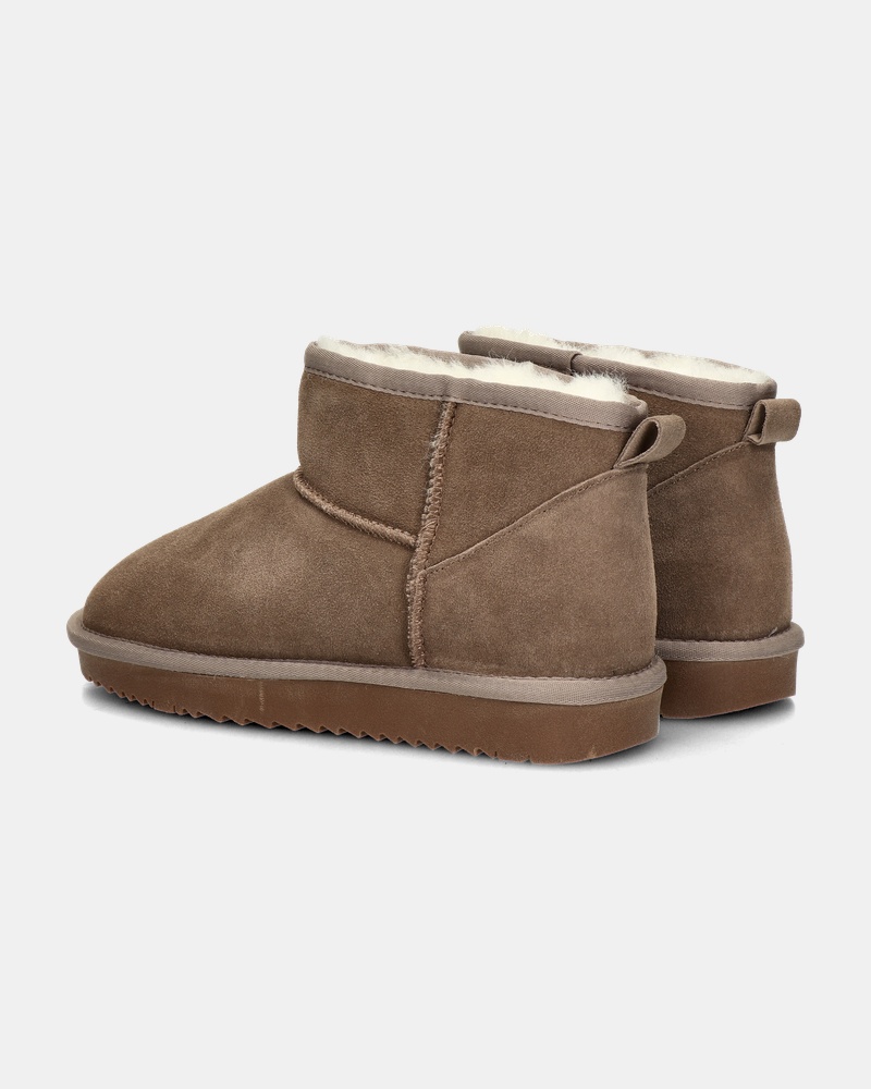 PS Poelman Gevoerde boots  - bruin