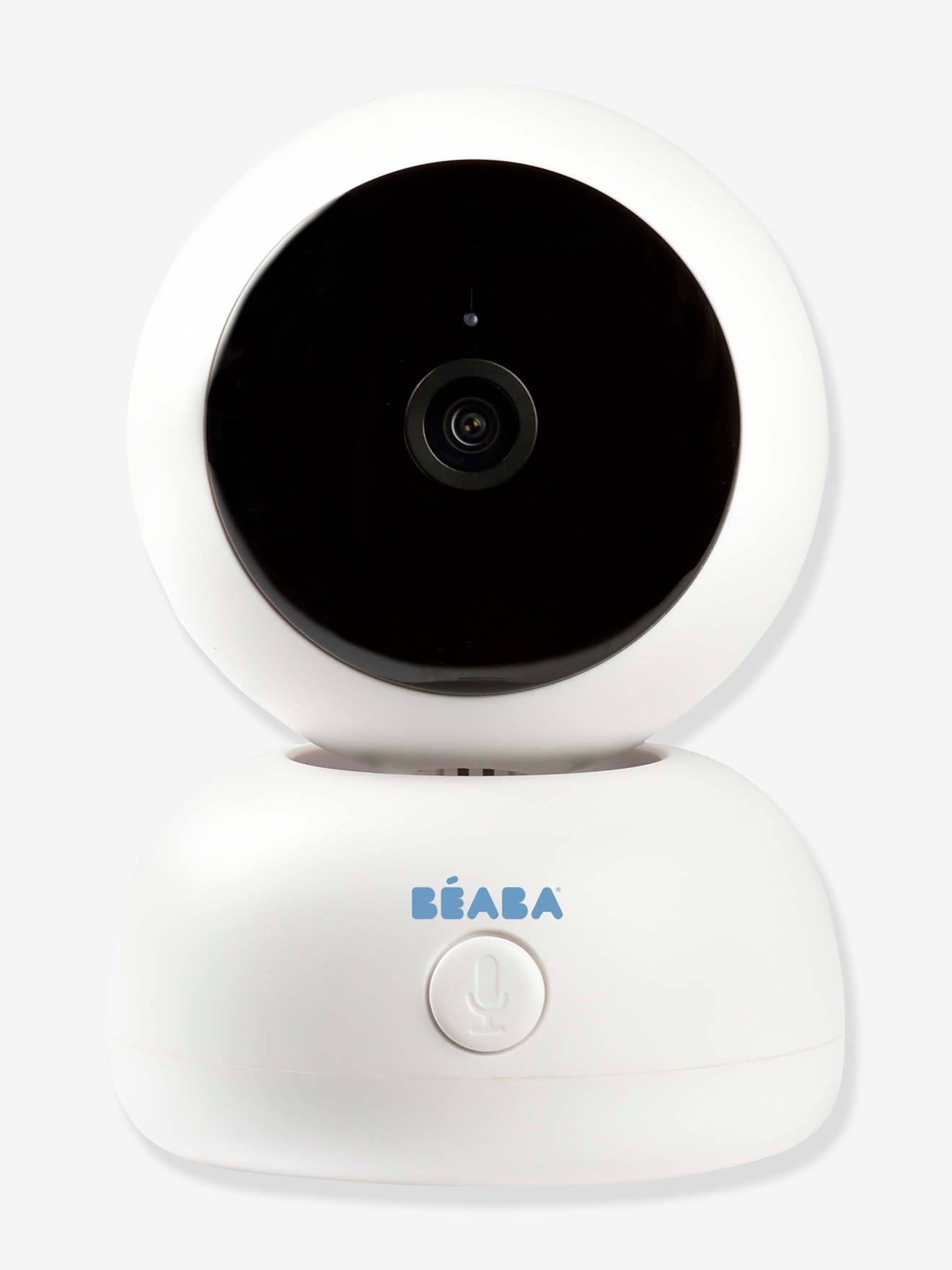 Monitor de vídeo para bebês BEABA Zen Premium, branco claro, liso