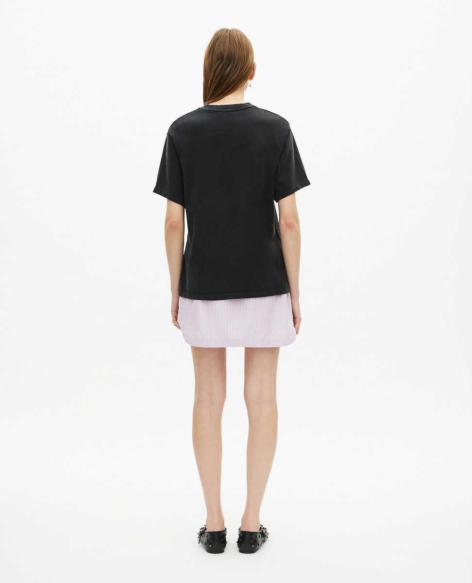 THE KOOPLES<br>Camiseta de manga curta com estampa de strass