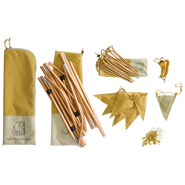 Accessoire tente bivouac NORDISK YDUN MINI COLOUR PACK MUSTARD YELLOW