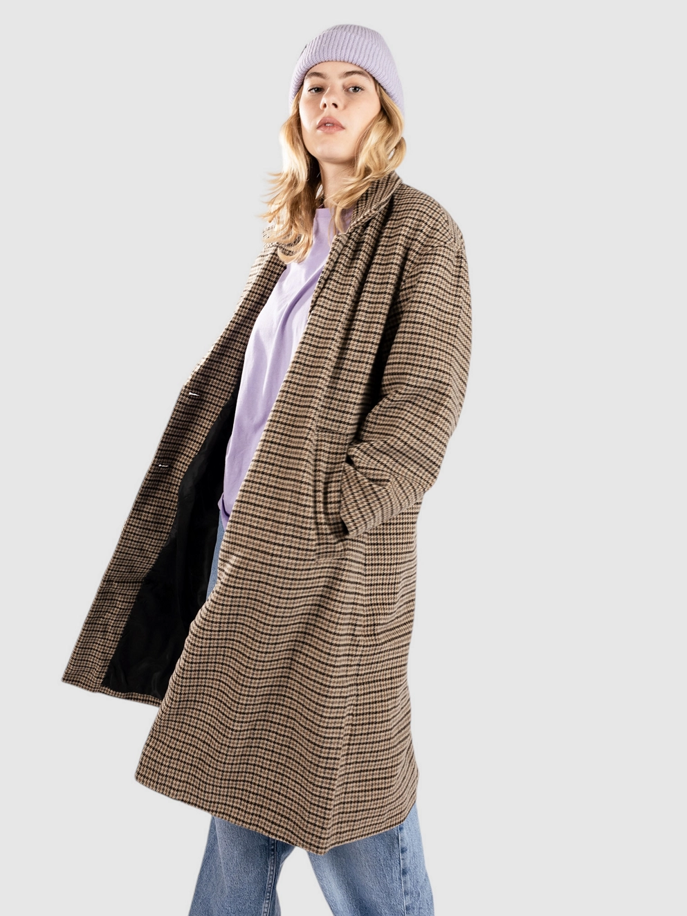 Urban Classics Oversized Winter Jacket unionbeige black
