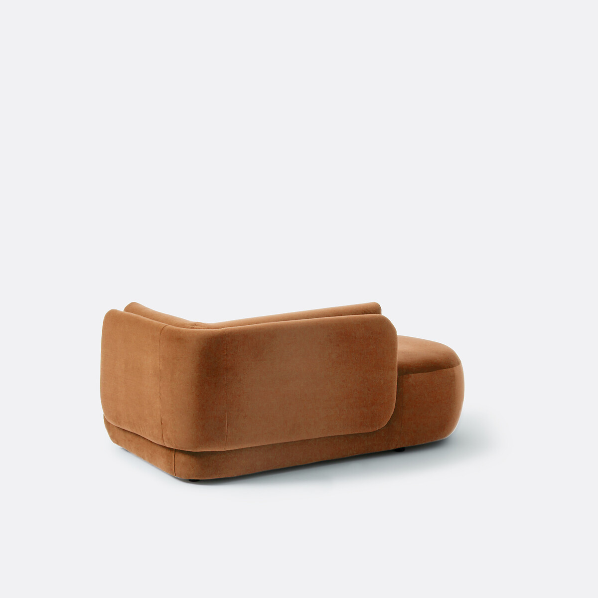 LA REDOUTE INTERIORS<br>Links de cadeira comprida, fluweel, Meridiano