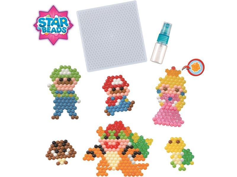 Aquabeads Bastelset Aquabeads Super Mario Sternperlen Bastel-Set