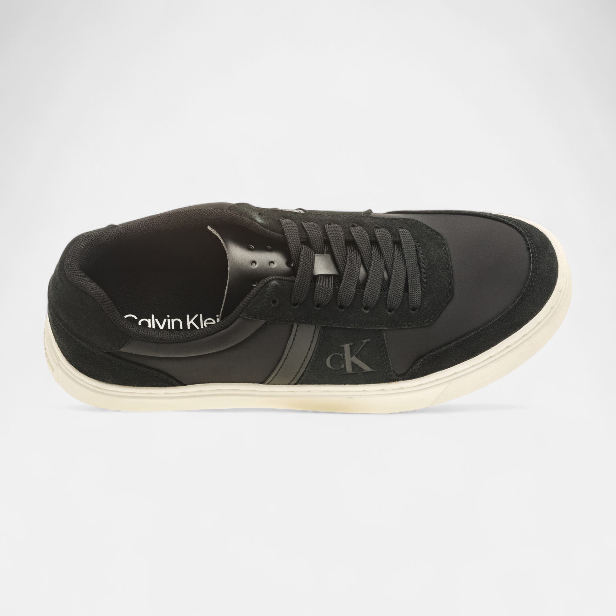 Baskets Homme en cuir noir
