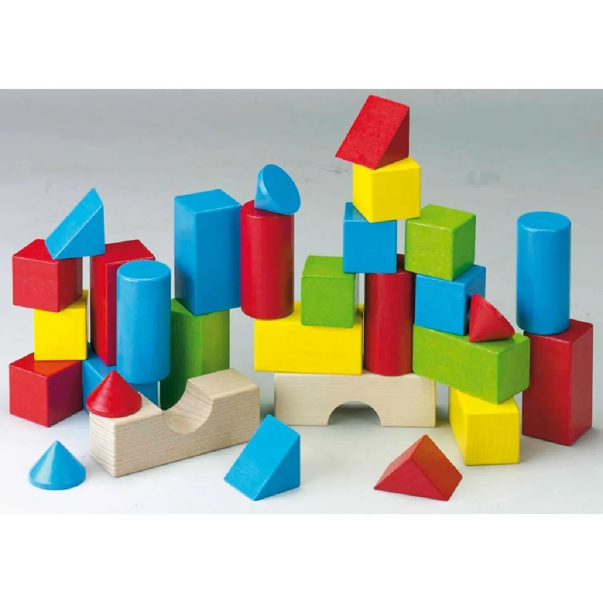 HABA Blocs de construction colorés 30 pcs