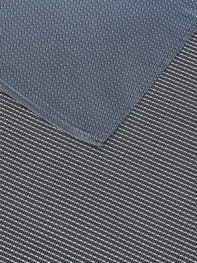 SEIDENFALTER Stecktuch blau