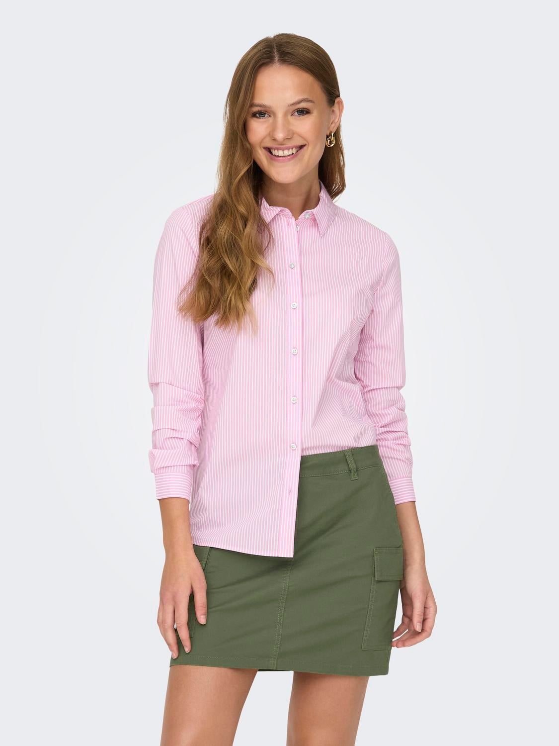 JDYMIO Hemd Shocking Pink