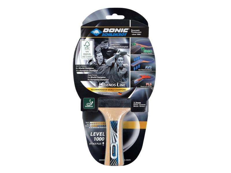 DONIC Schildkröt Tischtennisschläger Legends 1000 Tischtennisschläger Legends 1000