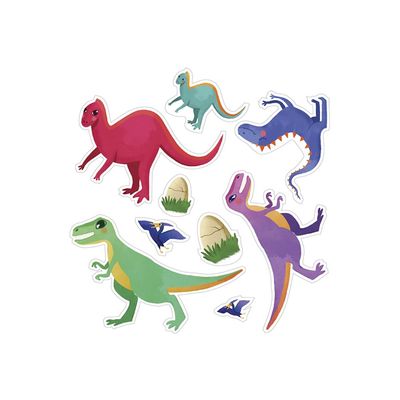 Maildor - gommettes dinosaures