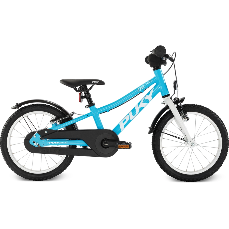 PUKY® Kinderfahrrad CYKE 16 Freilauf, freshbluewhite