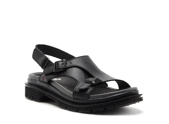 Art nu pieds plats femme 1551 binnighan noir