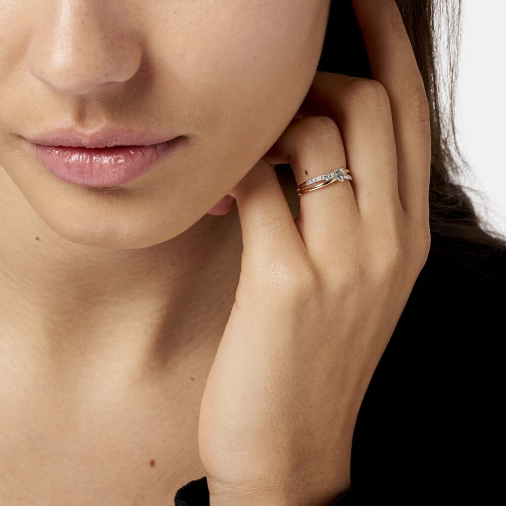 Bague Rory Or Jaune Topaze