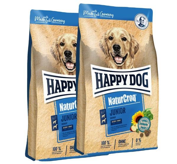 Happy Dog Trockenfutter für Hunde NaturCroq