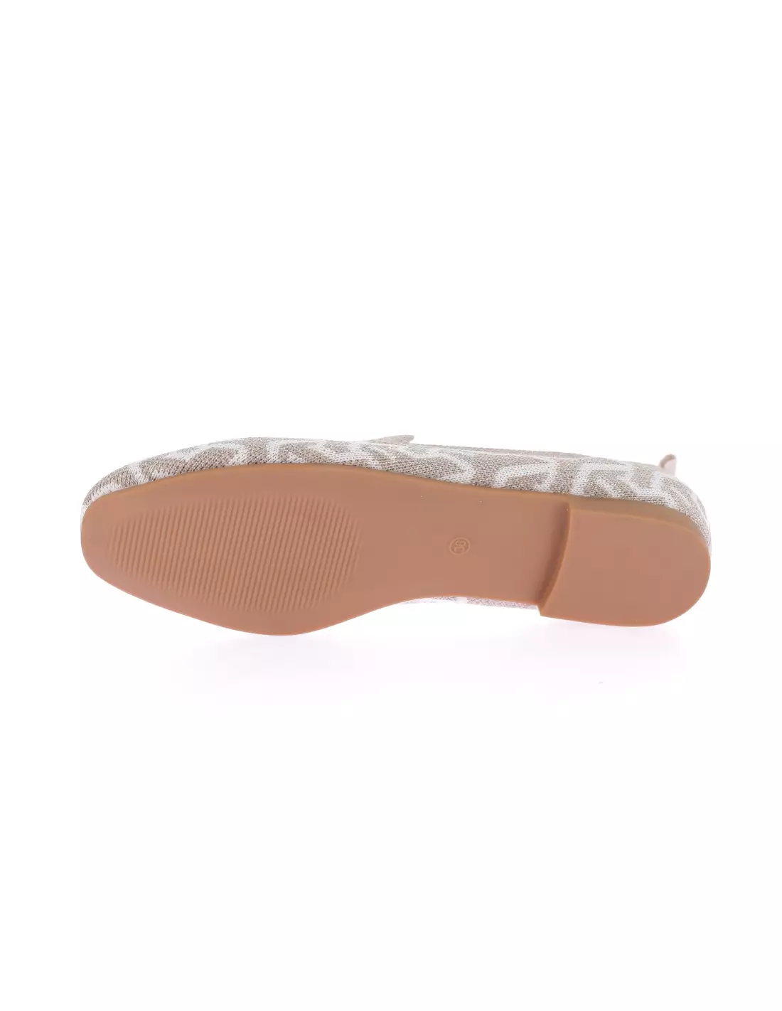 LA STRADA 1804422 4422 A - Mocassins & bateaux beige/silverwhite