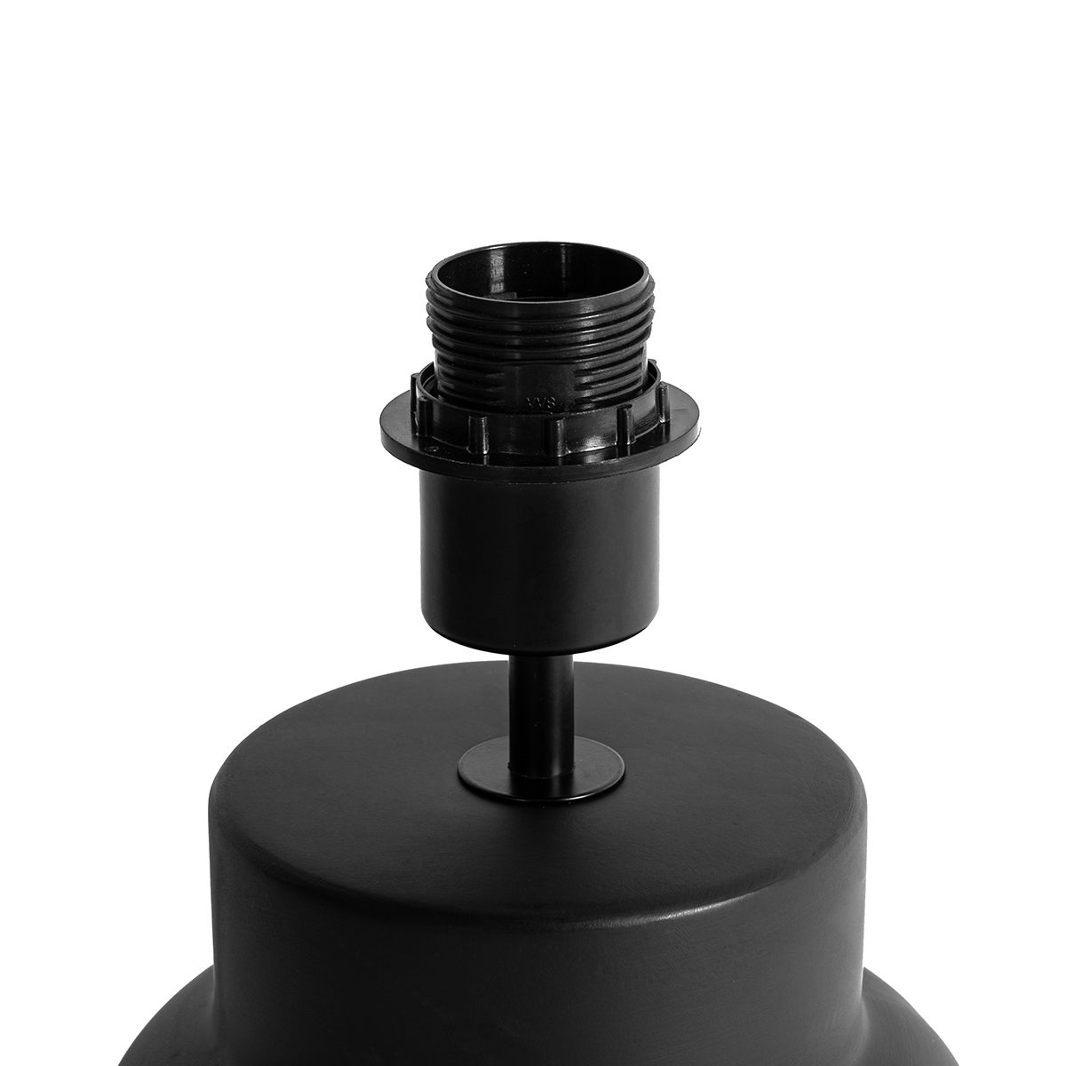 Design tafellamp zwart keramiek 17 cm zonder kap - Alisia