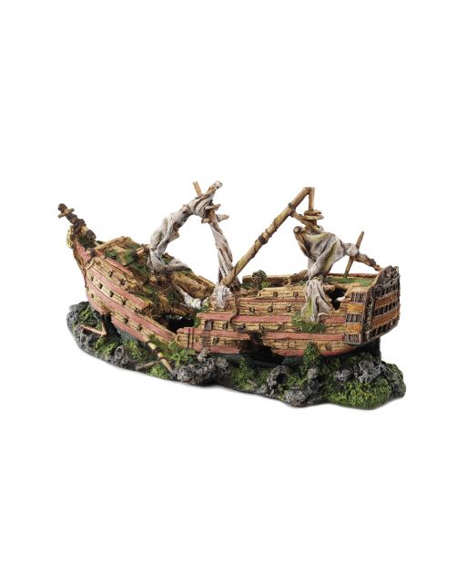 Aqua Della Decor Scheepswrak Galjoen Xxl - Aquarium - Ornament -