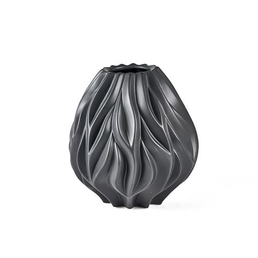 Morsø Flame Vase, Sort, 23 cm