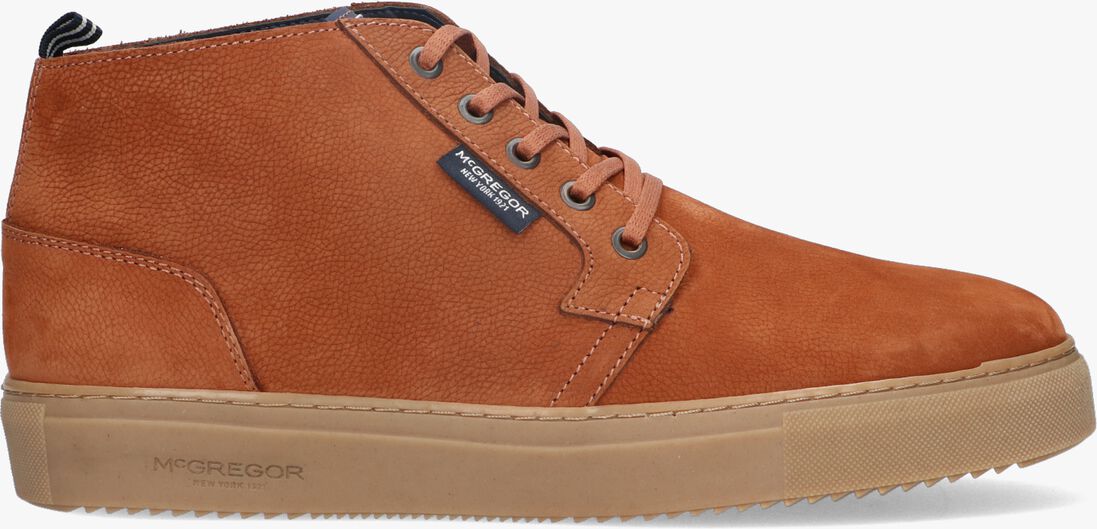 MCGREGOR bruine mcgregor hoge sneaker exist pelle