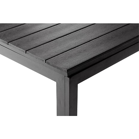 Lakewood udtræksbord 95 x 230/287 cm. Sort