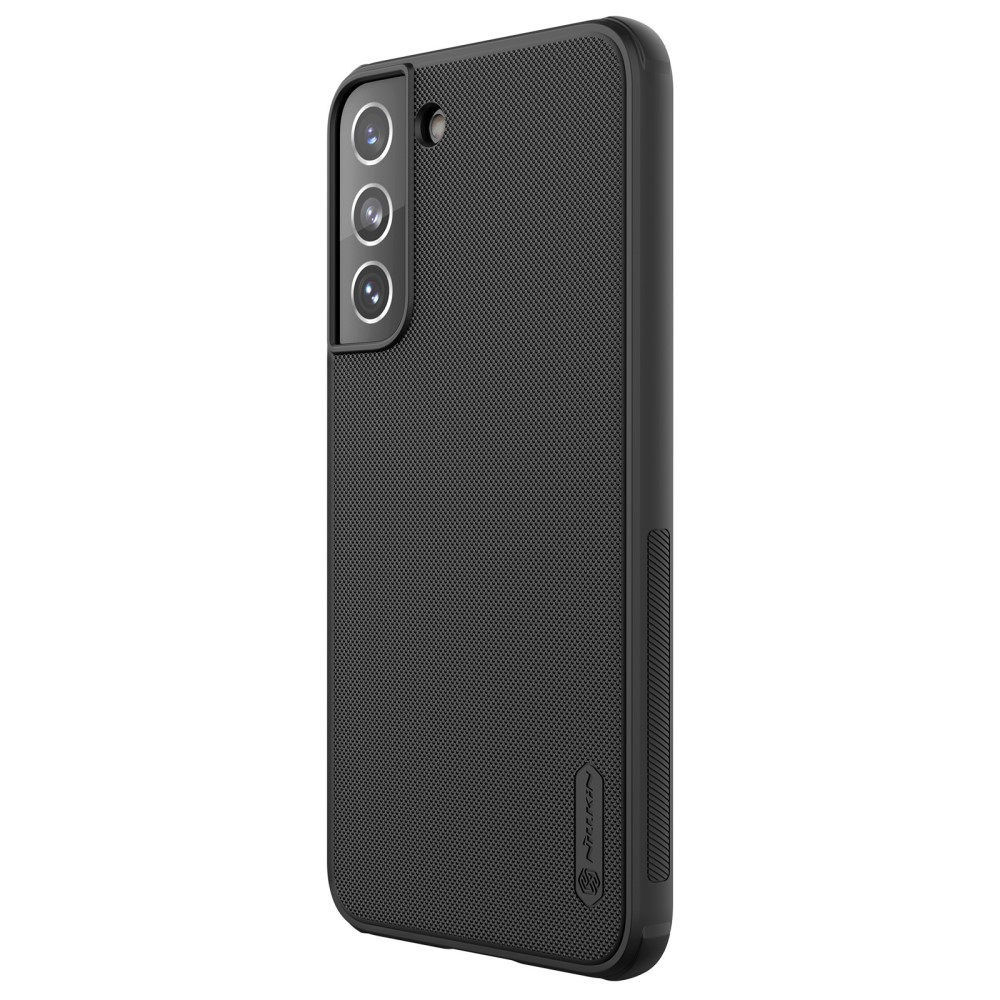 Samsung Galaxy S22 5G Hardcase Schutzhülle Grip Design - Schwarz