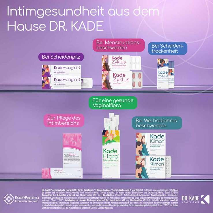 KadeFungin 3 Kombi-Packung 20 g Creme + 3 Vaginaltabletten, 1 St