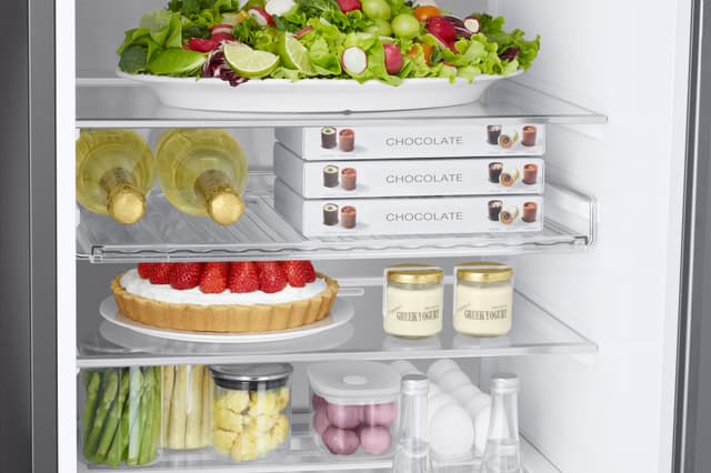 Samsung køle-fryseskab RB38C7AGWS9/EF (rustfri stål)