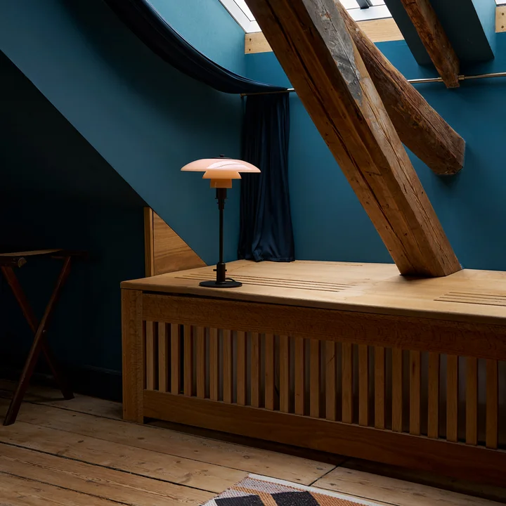Louis Poulsen - PH 3/2 Tischleuchte, dusty terracotta (Limited Edition)