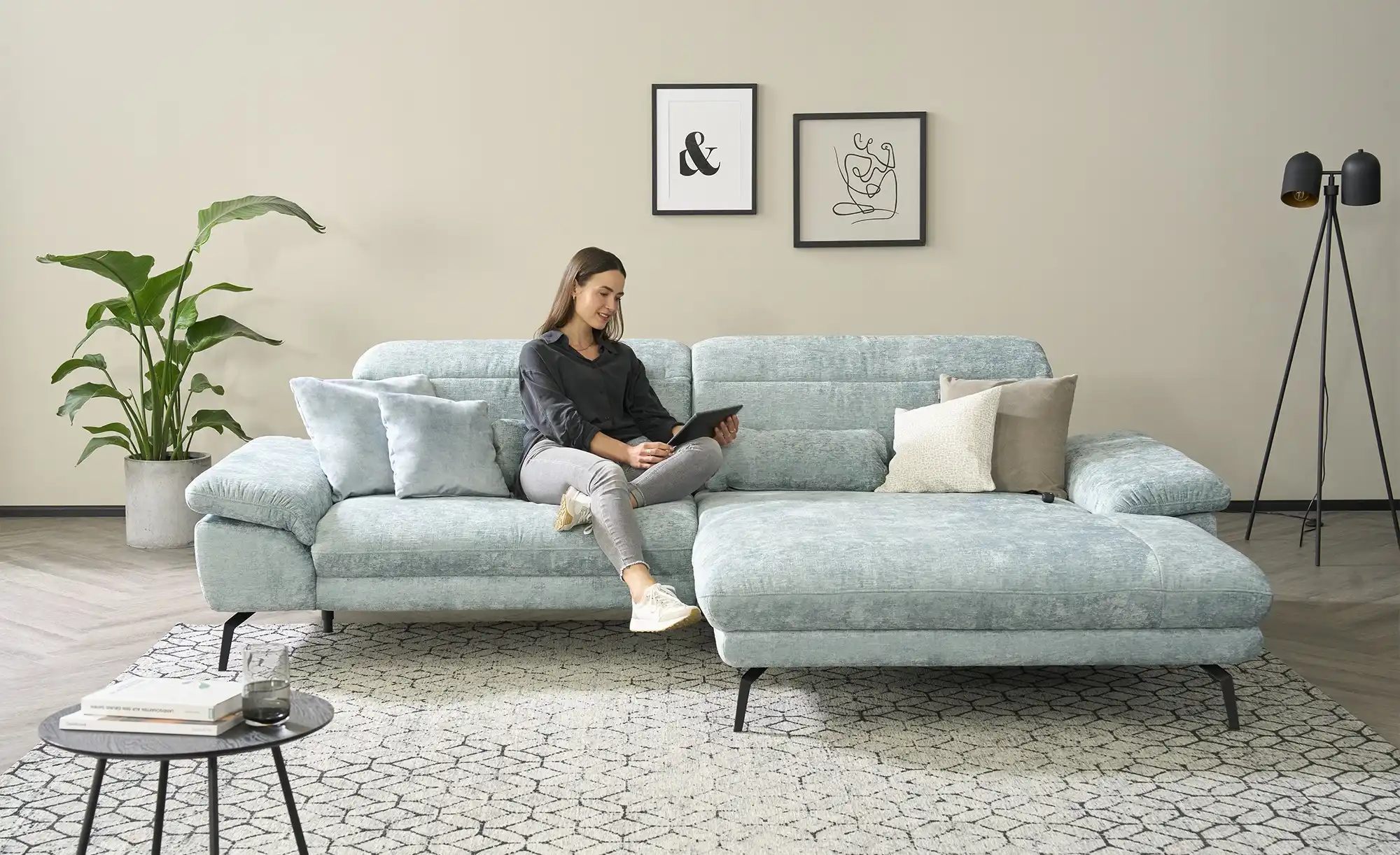 Ecksofa mit Funktion