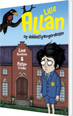 Lille Allan Og Dobbeltgængerskolen - Line Knutzon - Bog