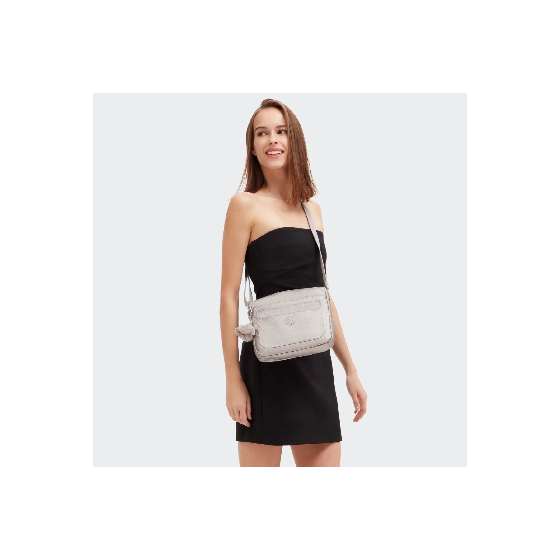 SEBASTIAN Small Crossbody - Metallic Glow