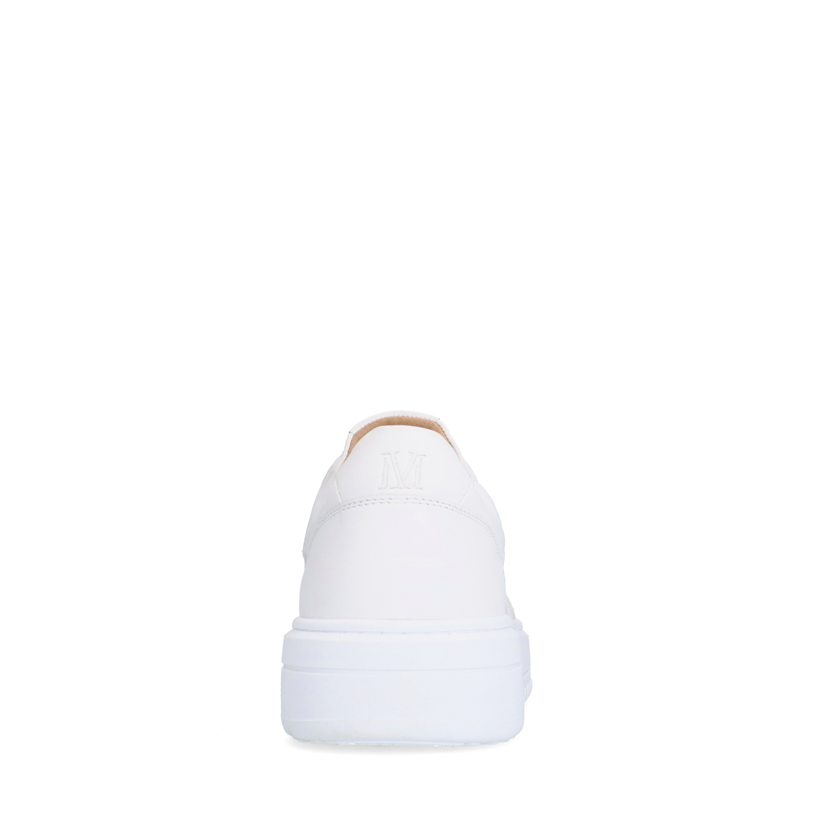 Witte leren sneakers