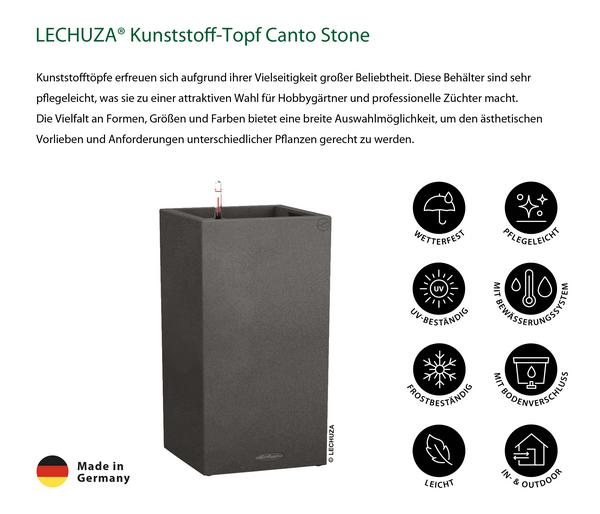 LECHUZA® Kunststoff-Topf Canto Stone,