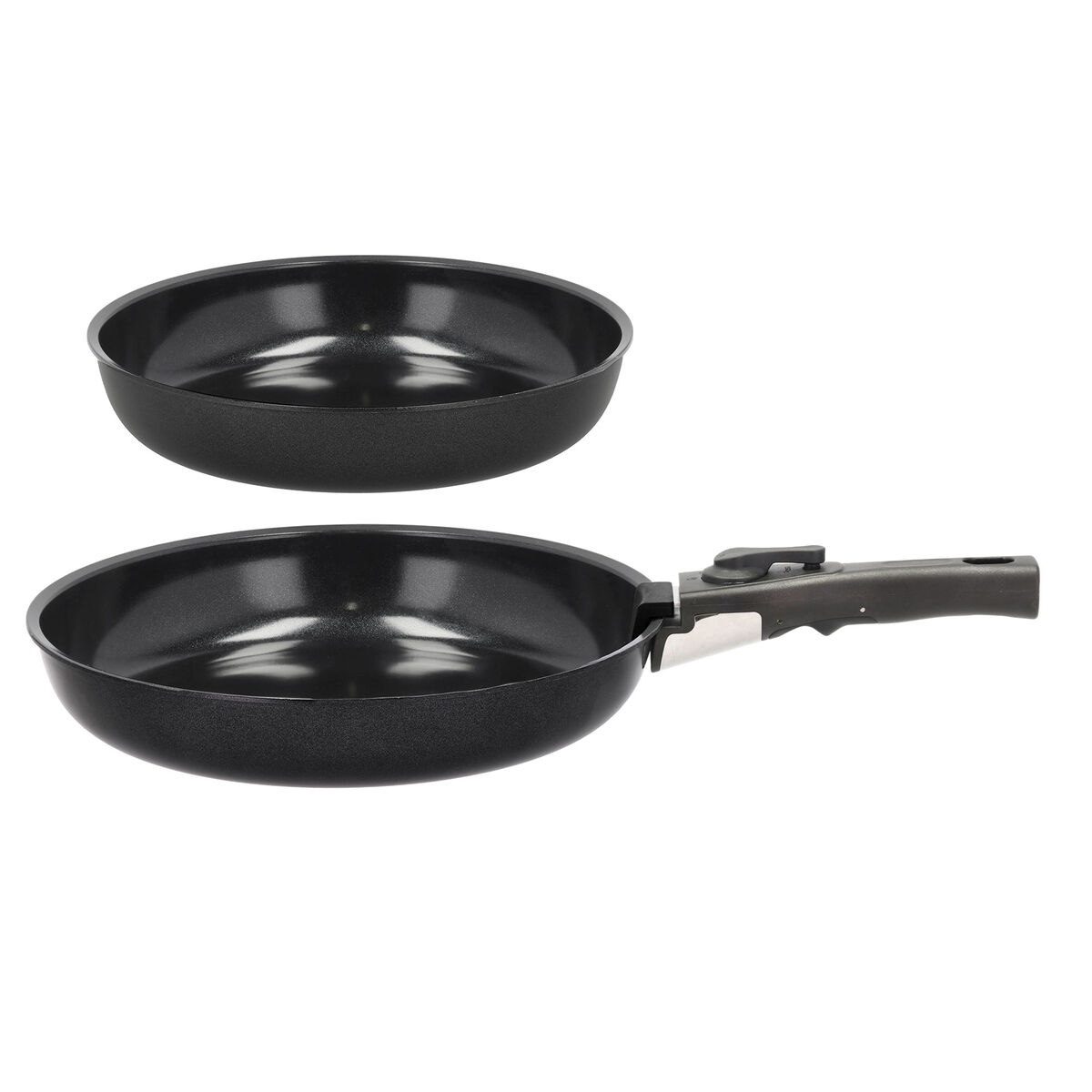 Holm stekepannesett med avtagbart håndtak, 24 + 28 cm
