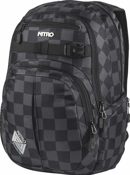 Nitro - Chase - Rugzak - Verborgen - Gevoerde 17 Inch Laptopvak - Organizer