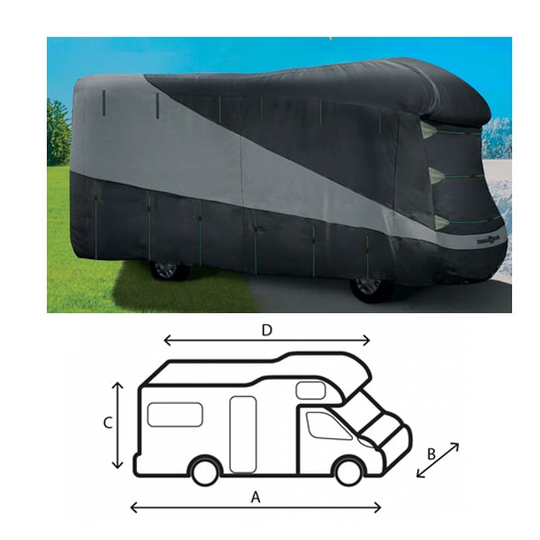Housse de Camping-car 7m50 4 saisons UV Brunner