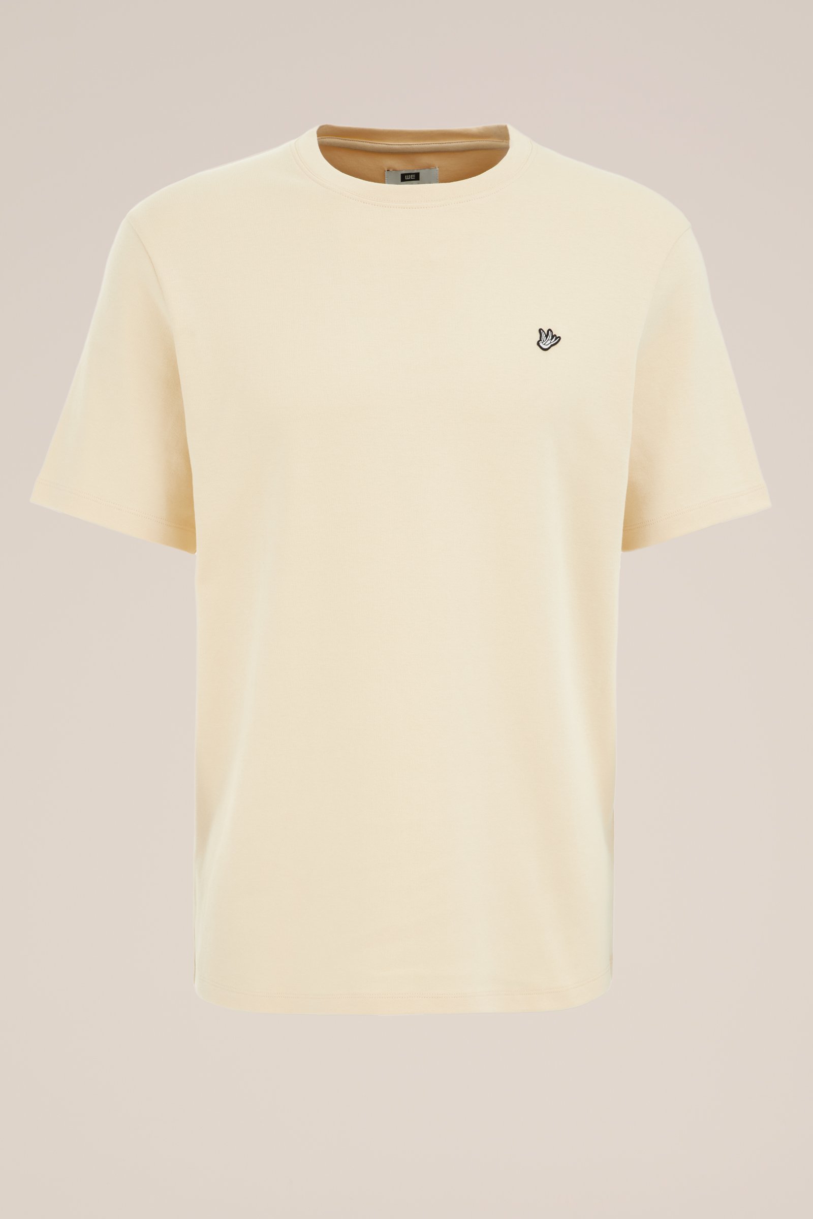 T-shirt Fundamentals Lichtgeel