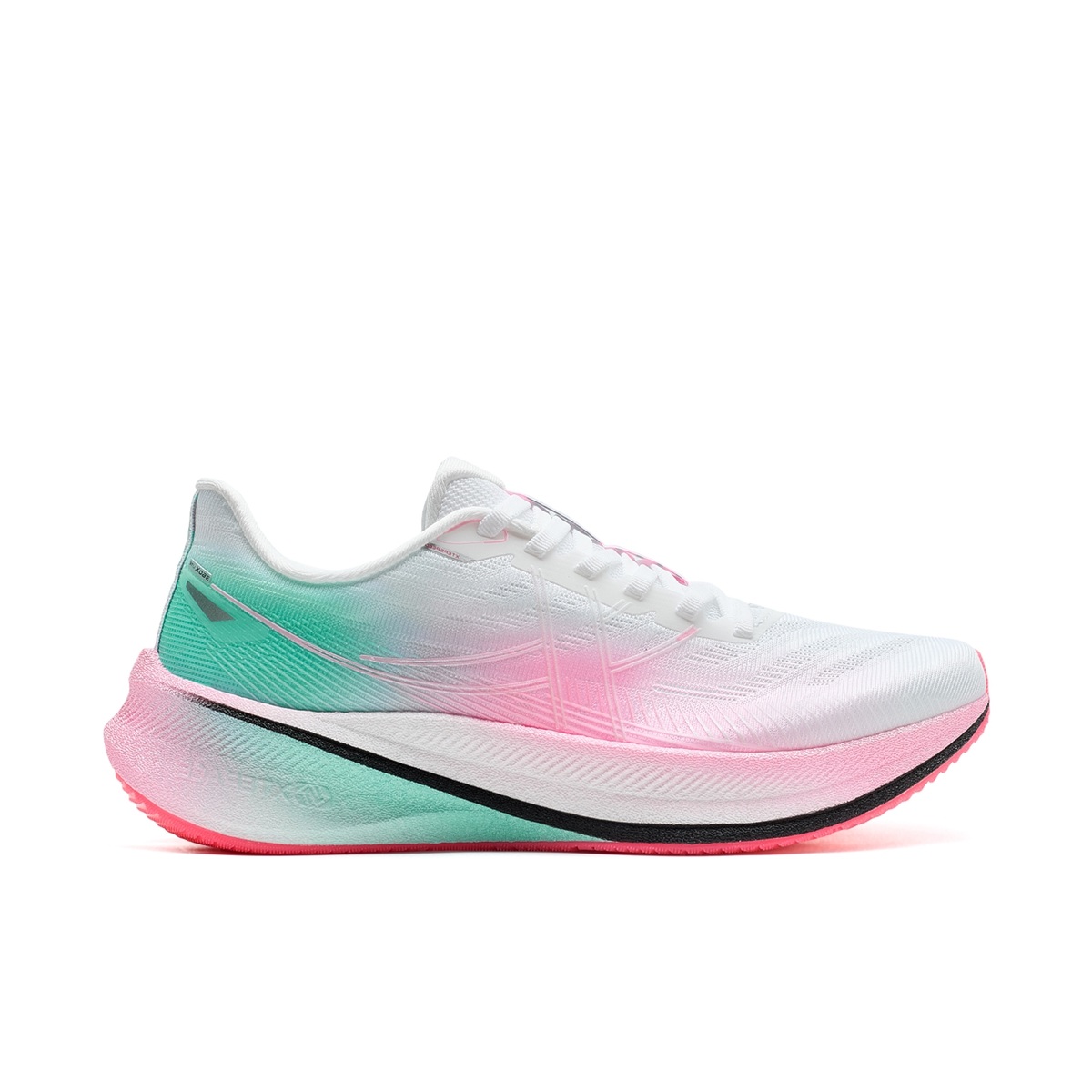 Xtep 360X Lite Womens Classic White/Neon/Green Blue